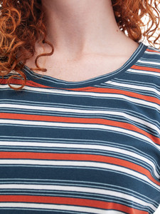 Magnolia Striped 3/4 Sleeve Top studio alt2