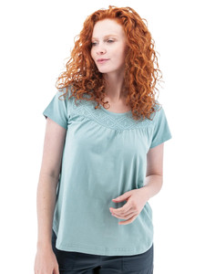 Taylor Organic Crochet Tee studio alt1