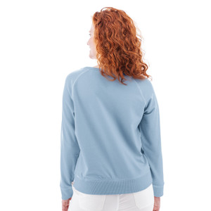Corina Recycled Raglan Sleeve Sweatshirt studio back
