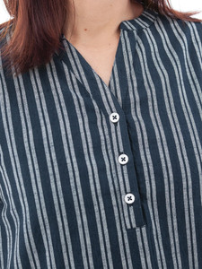 Inez Striped Tank Dress studio alt2