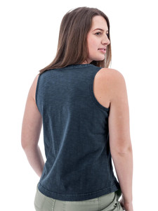 Layla Organic Cotton Tank Top studio back