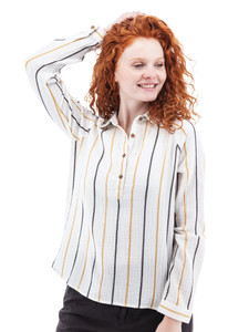 Kelford Long Sleeve Stripe Top studio alt 1