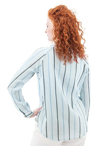 Kelford Long Sleeve Stripe Top studio back