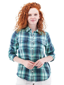 Montrose Lightweight Plaid Shirt studio