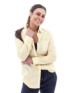 Colmar Striped Boyfriend Shirt studio