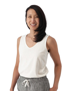 Simone V-Neck Tank Top studio