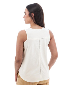 Simone V-Neck Tank Top studio back