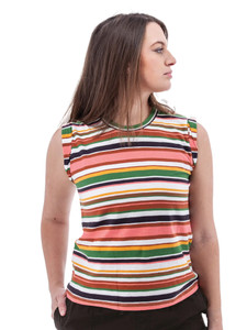 Summerville Striped Tank Top studio