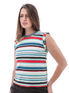 Summerville Striped Tank Top studio
