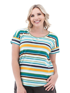 Summerville Striped Tee studio
