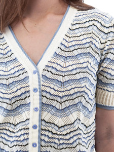 Julia Lightweight Crop Cardigan studio alt 3