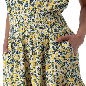 Francesca Ruffle Crepe Skirt studio alt2