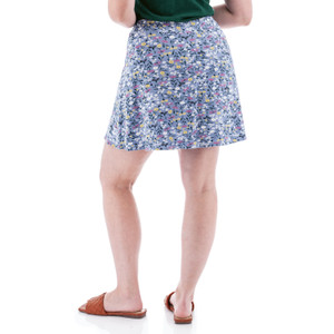 Linden Print Swing Skort studio back