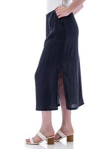 Sorrento Crepe Midi Skirt studio alt 1