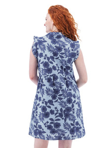 Lyndhurst Popover Floral Dress studio back