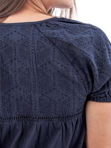 Shelle Recycled Cotton Eyelet Dress studio alt 3