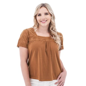 Shelle Recycled Cotton Swing Top studio