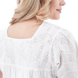 Shelle Recycled Cotton Swing Top studio alt 2