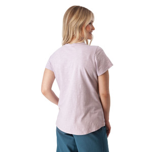 Layla Organic Cotton V-Neck Tee studio back