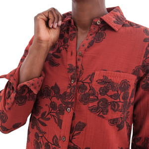 Gramercy Floral Button Up Shirt alt2 Gramercy Floral Button Up Shirt alt2