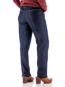 Lucia Denim Pant studio back