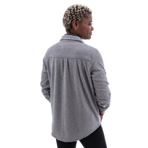 Luscious Solid Boyfriend Shirt studio back