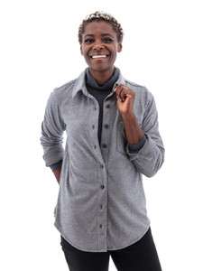 Luscious Solid Boyfriend Shirt studio