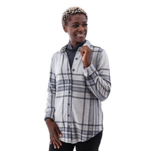 Luscious Plaid Boyfriend Shirt studio alt 1
