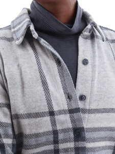 Luscious Plaid Boyfriend Shirt studio alt 2