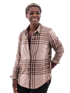 Luscious Plaid Boyfriend Shirt studio