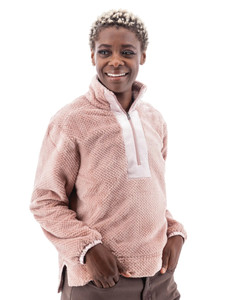 Comfy Fleece 1/4 Zip Pullover studio alt 1