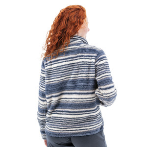 Equinox Striped Fleece Pullover back Equinox Striped Fleece Pullover back