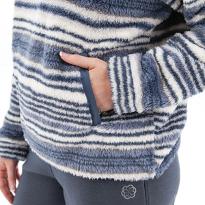Equinox Striped Fleece Pullover alt3 Equinox Striped Fleece Pullover alt3