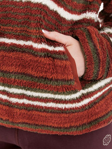 Equinox Striped Fleece Pullover alt3