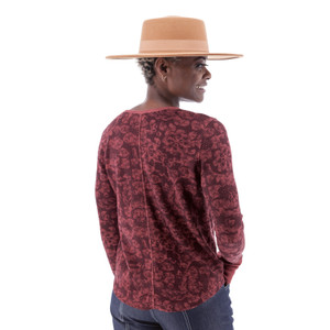 Sylvan Floral Thermal Top studio back