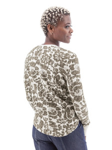 Sylvan Floral Thermal Top back