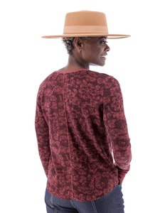 Sylvan Floral Thermal Top studio back