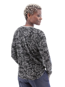 Sylvan Floral Thermal Top back