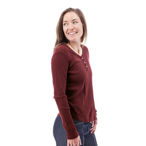 Nevis Embroidered Rib Knit Top studio alt 1
