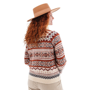 Nordic Fairisle Sweater back