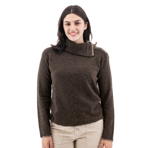 Solitude Button Collar Sweater alt1 Solitude Button Collar Sweater alt1