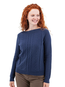 Twiggy Boat Neck Sweater studio alt 1