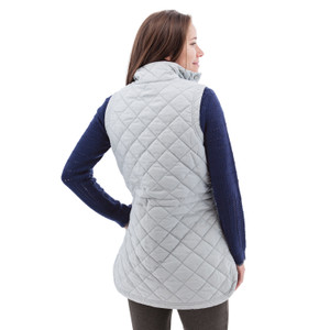 Flurry Recycled Quilted Vest back