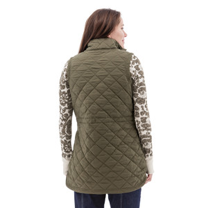 Flurry Recycled Quilted Vest back