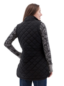 Flurry Recycled Quilted Vest back