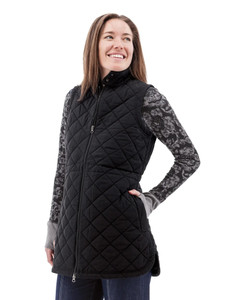 Flurry Recycled Quilted Vest studio