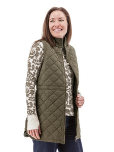 Flurry Recycled Quilted Vest studio