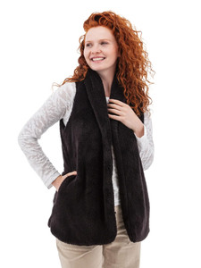 Cozy Open Front Vest studio