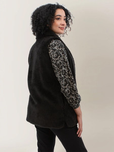 Cozy Open Front Vest studio alt1