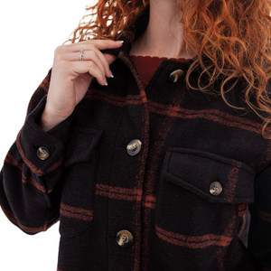 North Wind Plaid Car Coat alt2